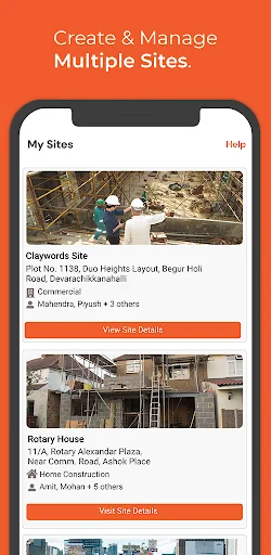 ดาวน์โหลด Brick&Bolt Professionals ล่าสุด – จัดการงานก่อสร้างครบวงจร - Screenshot 1