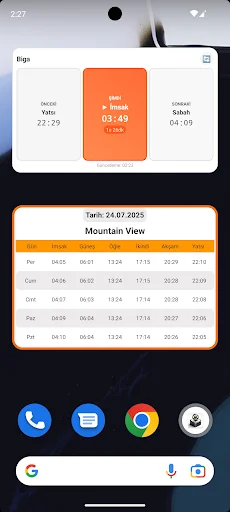 ดาวน์โหลด Türkiye Takvimi • Namaz Vakti ล่าสุด – เวลาละหมาดและทิศกิบละ - Screenshot 7