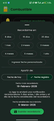 ดาวน์โหลด Historial Moto Mantenimiento ล่าสุด – จัดการดูแลรถมอเตอร์ไซค์ฟรี - Screenshot 8