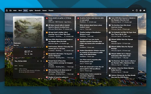 ดาวน์โหลด New Tab Widgets – ปรับแต่งหน้า New Tab ให้เป็นแดชบอร์ดส่วนตัวฟรี - Screenshot 5