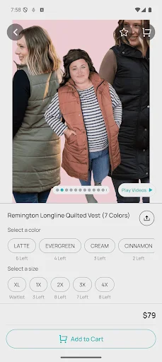 ดาวน์โหลด Styled by Stacked ล่าสุด – ช้อปปิ้งเสื้อผ้าแฟชั่นง่ายๆ บนมือถือ - Screenshot 3