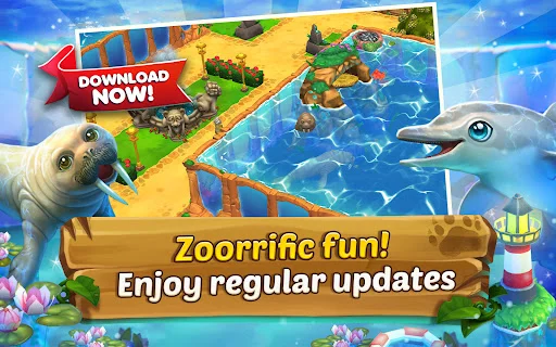 ดาวน์โหลด Zoo 2: Animal Park ล่าสุด – เกมจำลองสวนสัตว์สุดน่ารักบนมือถือ - Screenshot 7