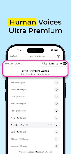 ดาวน์โหลด TTS Reader Pro ล่าสุด – อ่านออกเสียงไม่จำกัด ฟรี - Screenshot 3
