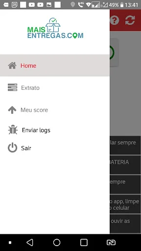 ดาวน์โหลด GiroEntregas – Entregador ล่าสุด – เชื่อมต่อทุกการจัดส่งได้ทันที - Screenshot 2