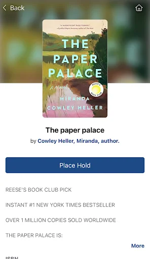ดาวน์โหลด El Paso Public Libraries เวอร์ชันล่าสุด – จัดการหนังสือฟรี - Screenshot 10