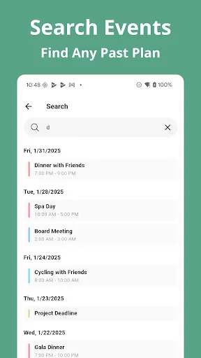 ดาวน์โหลด Simple Calendar: Clean&Minimal ล่าสุด – ปฏิทินใช้งานง่าย ฟรี - Screenshot 6