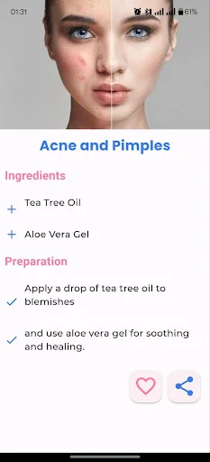 ดาวน์โหลดแอป Skin Care : Face and Hair ล่าสุด – เคล็ดลับความงามฟรี - Screenshot 3
