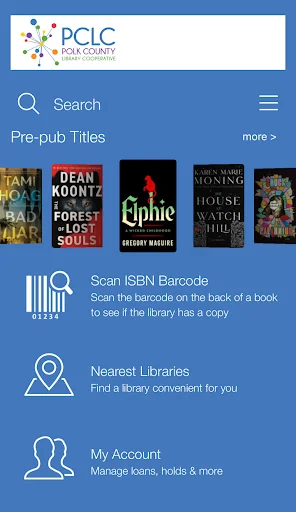 ดาวน์โหลด Polk County Library Co-op ล่าสุด – เข้าถึงหนังสือฟรีบนมือถือ - Screenshot 7