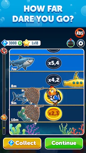 ดาวน์โหลด Chicken Cross – Sea Cross 2 ล่าสุด – เกมไก่ข้ามทะเลลุ้นโชค x1000 - Screenshot 1