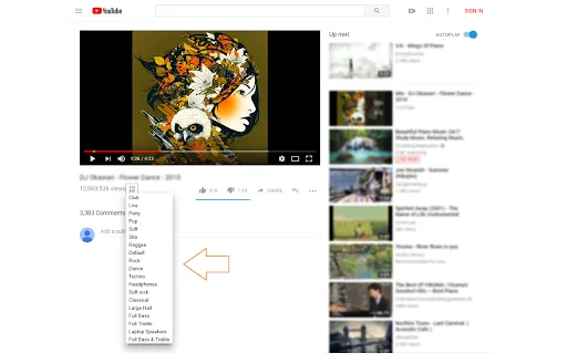 Equalizer for YouTube™ ปรับแต่งเสียงให้คมชัดระดับเทพ ฟรี! - Screenshot 1