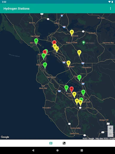 ดาวน์โหลด Hydrogen Stations USA ล่าสุด – ค้นหาสถานีไฮโดรเจนฟรี - Screenshot 17