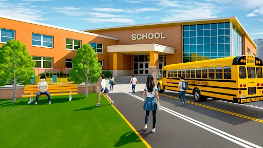 ดาวน์โหลด Teacher Simulator: School Life ล่าสุด – สวมบทบาทครูสุดป่วน ฟรี - Screenshot 5