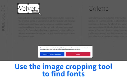 ดาวน์โหลด Font Identifier by WhatFontIs – ค้นหาฟอนต์บนเว็บไซต์ฟรี - Screenshot 4