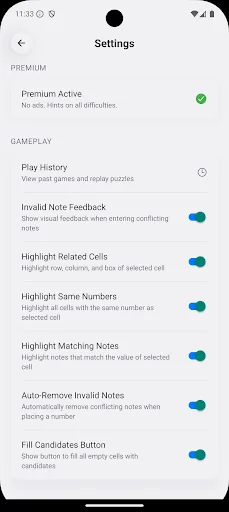 ดาวน์โหลด Sudoku Trainer! เวอร์ชันล่าสุด – ฝึกทักษะซูโดกุฟรี - Screenshot 5