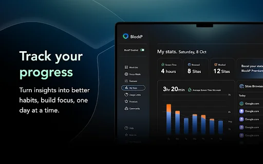ดาวน์โหลด BlockP – ตัวบล็อกเว็บไซต์และเนื้อหาสำหรับผู้ใหญ่ที่ดีที่สุด - Screenshot 4