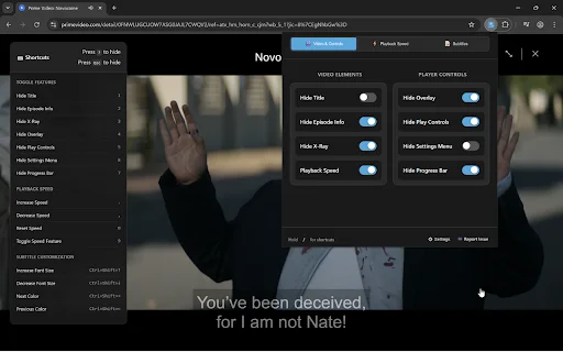 ดาวน์โหลด Prime Video Enhancer ล่าสุด – ปรับแต่งประสบการณ์รับชมให้คมชัด - Screenshot 4