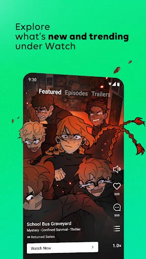 ดาวน์โหลด WEBTOON แอปอ่านการ์ตูนฟรี – คลังมังงะและมันฮวาที่ใหญ่ที่สุด - Screenshot 5