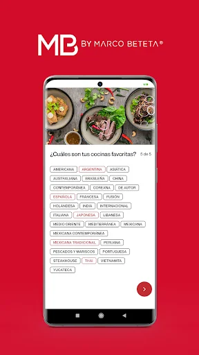 ดาวน์โหลด MB Marco Beteta ล่าสุด – แนะนำร้านอาหารระดับพรีเมียม ฟรี - Screenshot 3