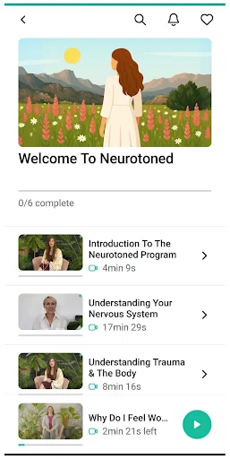 ดาวน์โหลด Neurotoned ล่าสุด – แอปพลิเคชันเพื่อการฟื้นฟูจิตใจและสุขภาพที่ดีขึ้น - Screenshot 7