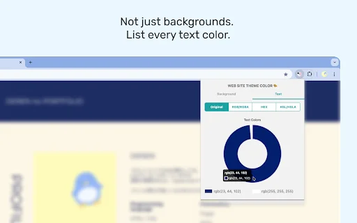 ดาวน์โหลด GET WEB SITE THEME COLOR – เครื่องมือดูดสีเว็บไซต์ฟรี - Screenshot 3