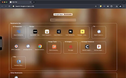 Mac New Tab: เปลี่ยนหน้าแท็บใหม่ให้สวยหรูสไตล์ macOS ฟรี - Screenshot 5