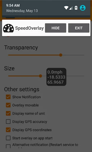 ดาวน์โหลด Speed Overlay ล่าสุด – มาตรวัดความเร็วบนหน้าจอ ฟรี - Screenshot 8