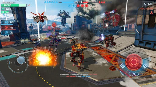 ดาวน์โหลด War Robots Multiplayer Battles ล่าสุด – เกมยิงหุ่นยนต์ PvP สุดมันส์ - Screenshot 4