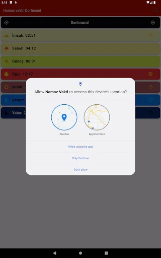 ดาวน์โหลด Türkiye Takvimi • Namaz Vakti ล่าสุด – เวลาละหมาดและทิศกิบละ - Screenshot 17
