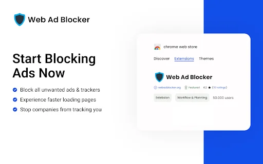 ดาวน์โหลด Web Ad Blocker ล่าสุด – บล็อกโฆษณาและปกป้องความเป็นส่วนตัวฟรี - Screenshot 5