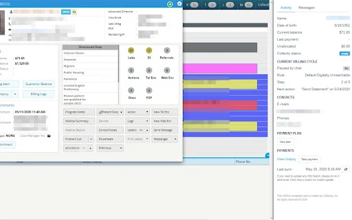 ดาวน์โหลด Collectly ส่วนขยาย Chrome – จัดการการชำระเงินผู้ป่วยได้ง่าย - Screenshot 2