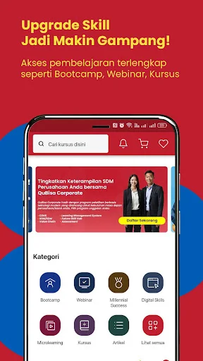 ดาวน์โหลด QuBisa ล่าสุด – แพลตฟอร์มเรียนออนไลน์ฟรีทุกที่ทุกเวลา - Screenshot 1