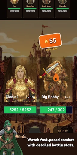 ดาวน์โหลด Gladia2 – เกม MMORPG ยุคกลางสุดมันส์ เล่นฟรีบนมือถือ - Screenshot 4