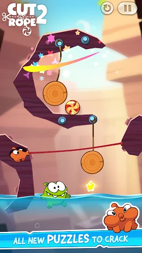 ดาวน์โหลด Cut the Rope 2 ล่าสุด – ผจญภัยสุดหรรษากับ Om Nom ฟรี - Screenshot 3
