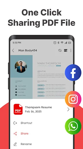 ดาวน์โหลด PDF Editor, Reader & Scanner ล่าสุด – แก้ไขและสแกน PDF ฟรี - Screenshot 16