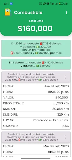ดาวน์โหลด Historial Moto Mantenimiento ล่าสุด – จัดการดูแลรถมอเตอร์ไซค์ฟรี - Screenshot 5