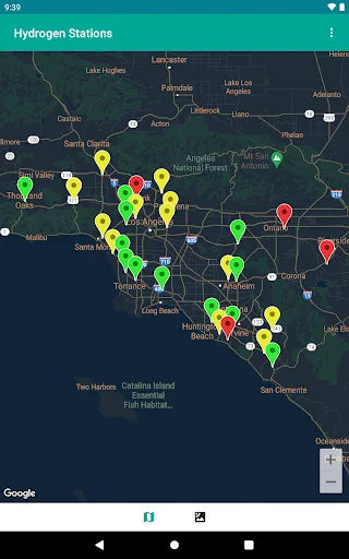 ดาวน์โหลด Hydrogen Stations USA ล่าสุด – ค้นหาสถานีไฮโดรเจนฟรี - Screenshot 9