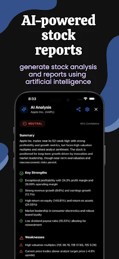 ดาวน์โหลด AI Stock Screener Analysis ล่าสุด – เครื่องมือวิเคราะห์หุ้นอัจฉริยะฟรี - Screenshot 4