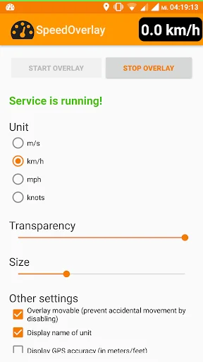 ดาวน์โหลด Speed Overlay ล่าสุด – มาตรวัดความเร็วบนหน้าจอ ฟรี - Screenshot 2