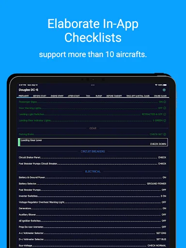 ดาวน์โหลด SimFly Pad ล่าสุด – ตัวช่วยจัดการ Checklist สำหรับนักบินจำลอง - Screenshot 14