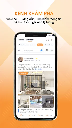 ดาวน์โหลด Cenhomes.vn ล่าสุด – แพลตฟอร์มซื้อขายอสังหาฯ 4.0 ฟรี - Screenshot 3