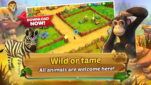 ดาวน์โหลด Zoo 2: Animal Park ล่าสุด – เกมจำลองสวนสัตว์สุดน่ารักบนมือถือ - Screenshot 3