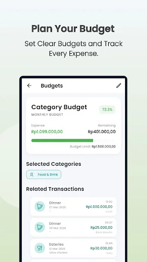 ดาวน์โหลด Ollo – Budget & Money Manager ล่าสุด – แอปจัดการการเงินส่วนตัวฟรี - Screenshot 2