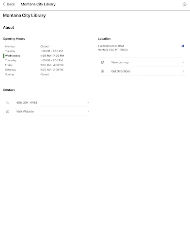 ดาวน์โหลด Montana Shared Catalog ล่าสุด – เข้าถึงห้องสมุดผ่าน Android ฟรี - Screenshot 18