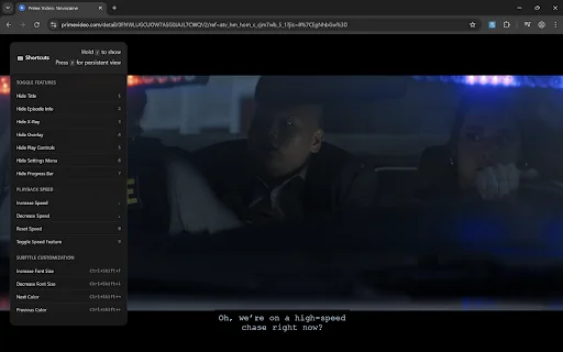ดาวน์โหลด Prime Video Enhancer ล่าสุด – ปรับแต่งประสบการณ์รับชมให้คมชัด - Screenshot 6
