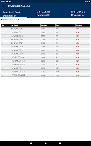 ดาวน์โหลด Okulsis Mobil เวอร์ชันล่าสุด – จัดการการเรียนการสอนฟรี - Screenshot 21