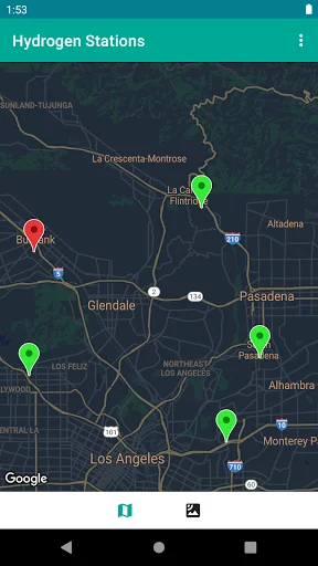 ดาวน์โหลด Hydrogen Stations USA ล่าสุด – ค้นหาสถานีไฮโดรเจนฟรี - Screenshot 7