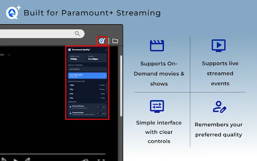 ดาวน์โหลด Paramount Quality+ ล่าสุด – ปรับความละเอียดวิดีโอฟรี - Screenshot 2