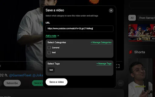 Velio: เครื่องมือช่วยวิจัยและจัดการไอเดียคลิป YouTube ยอดนิยม – ดาวน์โหลดเลย - Screenshot 1