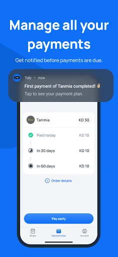 ดาวน์โหลด Taly แอปผ่อนสินค้า ช้อปก่อนจ่ายทีหลัง ดอกเบี้ย 0% ฟรี! - Screenshot 5