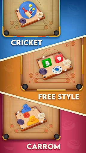 ดาวน์โหลด Carrom Cricket: Disc Pool เกมกระดานสุดมันส์ เล่นฟรีล่าสุด - Screenshot 2